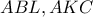 ABL, AKC