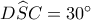 D\widehat SC=30^\circ 
