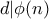 d|\phi(n)