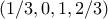 (1/3,0,1,2/3)