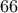 \displaystyle{\,\,66\,\,}