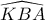 \widehat {KBA}