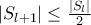 |S_{l+1}| \leq \frac{|S_l|}{2}