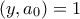 (y,a_0)=1