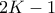 2K-1