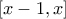 \left [ x-1,x \right ]