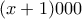 (x+1)000