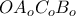 \displaystyle{OA_oC_oB_o}