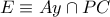 E\equiv Ay\cap PC
