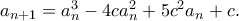 a_{n+1}=a_n^3-4ca_n^2+5c^2a_n+c.