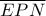 \overline {EPN} 