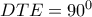 DTE=90^0