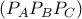 (P_{A}P_{B}P_{C})