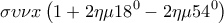\displaystyle{\sigma \upsilon \nu x\left( {1 + 2\eta \mu {{18}^0} - 2\eta \mu {{54}^0}} \right)} \displaystyle{\sigma \upsilon \nu x\left( {1 + 2\eta \mu {{18}^0} - 2\eta \mu {{54}^0}} \right)}
