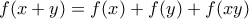 f(x+y)=f(x)+f(y)+f(xy)