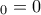 &chi;_0=0