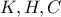 K,H,C