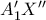 A'_{1}X''