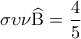 \displaystyle{\sigma \upsilon \nu \widehat {\rm{B}} = \frac{4}{5}}