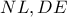 \displaystyle{ 
NL,DE 
}