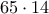 65 \cdot 14