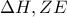 \Delta H, ZE 