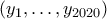 (y_1,\ldots,y_{2020})