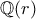 \mathbb{Q}(r)