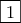 \fbox 1