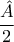\displaystyle{\frac{\hat{A}}{2}}