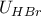 \displaystyle{U_{HBr}}