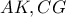 AK,CG