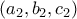 \left(a_2,b_2,c_2 \right)