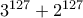 3^{127}+2^{127}