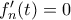 f'_{n}(t)=0