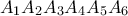 \displaystyle{A_1A_2A_3A_4A_5A_6}