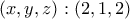(x,y,z):(2,1,2)