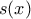 s(x)