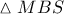 \vartriangle MBS