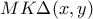 MK \Delta(x, y)