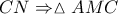 CN\Rightarrow \vartriangle AMC