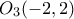 O_{3}(-2,2)