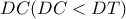 DC (DC<DT)