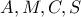 A,M,C,S