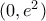 (0,e^2) (0,e^2)