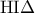 {\rm H}{\rm I}\Delta