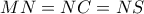 MN=NC=NS