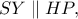 SY\parallel HP, SY\parallel HP,