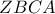 ZBCA