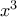 x^{3}